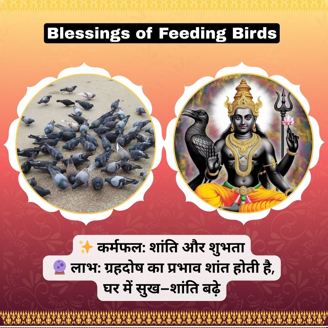 🕊️ Blessings of Feeding Birds